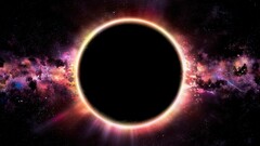 Solar eclipse planet Space space art digital art
