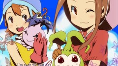 Sora Takenouchi mimi tachikawa anime girls two women