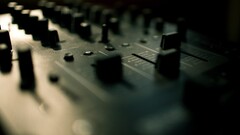 sound mixing consoles Techno consoles depth of field