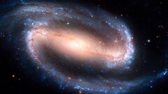 Space digital art space art galaxy NGC 1300