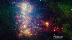 Space Spitzer Space Telescope digital art space art