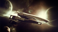 spaceship normandy sr-1 mass effect video games science fiction