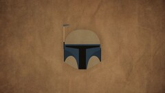 star wars Jango Fett helmet artwork