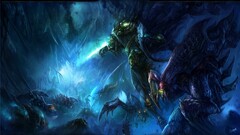starcraft ii video games Protoss Zergs zeratul cyan PC gaming