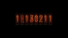 steins gate Anime time travel Divergence Meter Nixie Tubes