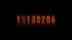 steins gate Anime time travel Divergence Meter Nixie Tubes