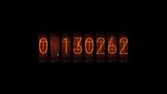 steins gate Anime time travel Divergence Meter Nixie Tubes