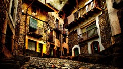 street House Life old stones stone house