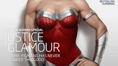 superhero Wonder Woman magazine cover dc comics