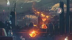 sylar artwork sky anime girls Anime sleeping