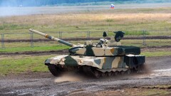 T-90 military flag vehicle