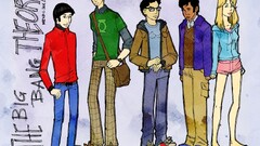 The Big Bang Theory fan art cartoon artwork