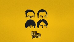 The Big Bang Theory fan art yellow yellow background