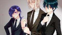 The Devil is a Parttimer Anime tie anime boys anime girls food