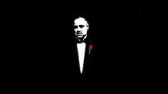The Godfather father Movies Minimalism Vito Corleone