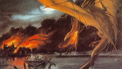 The Hobbit smaug dragon fantasy art