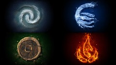 the legend of korra Avatar: The Last Airbender elements