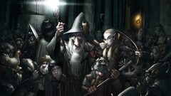 the lord of the rings Gandalf Shrek Gremlins c-3po E.T. Legolas