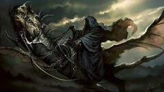 the lord of the rings Nazgûl Witchking of Angmar fantasy art