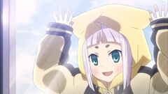 Tokyo Ravens anime girls blue eyes purple hair