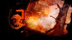 tomb raider lara croft video games orange bow bow and arrow