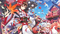 touhou inubashiri momiji shameimaru aya Okamimimi anime girls