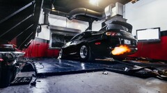 Toyota supra Toyota Car black cars vehicle Toyota Supra MK4