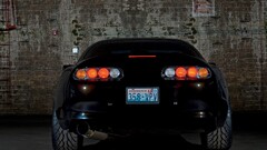 Toyota supra Toyota Car rear view Toyota Supra MK4 vehicle