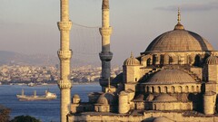 Turkey Istanbul cityscape Hagia Sophia architecture