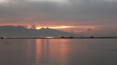 Turkey Izmir Sea Mountains sunset