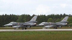 Turkish Air Force General Dynamics F-16 Fighting Falcon Aircraft