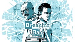 TV TV series cyan Breaking Bad walter white jesse pinkman vans