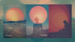 tycho artwork Scott Hansen Graphic Design sun colorful ISO50 red