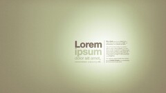 Typography Lorem ipsum Simple Background