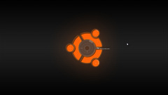 ubuntu Linux operating system digital art logo texture