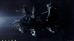 video games artwork Alien: Isolation video game art horror sega