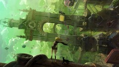 video games Gravity Rush video game art