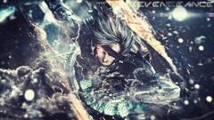 video games metal gear rising revengeance Raiden video game art