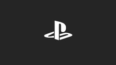 video games Minimalism playstation dark gray logo
