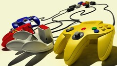 video games nintendo nintendo 64 controllers
