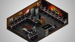 video games nvidia ati room isometric interior render