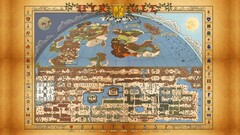 video games the legend of zelda Map hyrule video game art