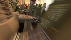 video games Wipeout Wipeout HD blurred racing science fiction