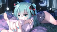 vocaloid hatsune miku Anime Sen Ya Bai Yemeng anime girls