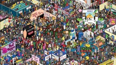 Waldo pixel art Pokémon uzumaki naruto Iron Man nyan cat Tron