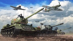 war thunder airplane gaijin entertainment tank T-34 is-2