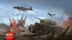 war thunder airplane tank kv-1 gaijin entertainment video games