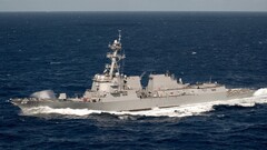 warship Arleigh Burke Class Destroyer military vehicle ship