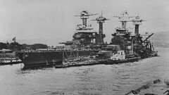 warship military monochrome vintage ship