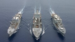 warship military ship